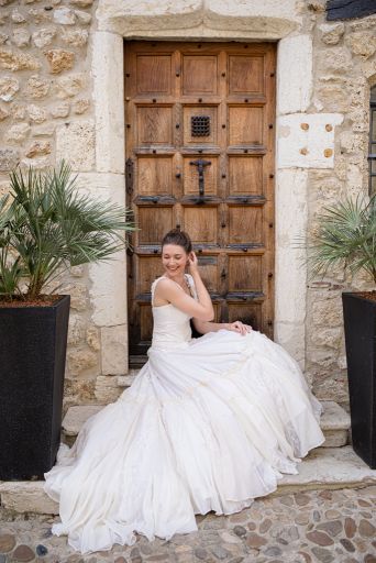 Vous avez écrit l'histoire de votre robe - Creation - Salon de mariage à Pérouges - Souffle de Soie